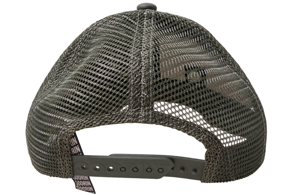 Gorra Goorin Bros Lone Wolf Utility Verde Militar – Trucker Premium