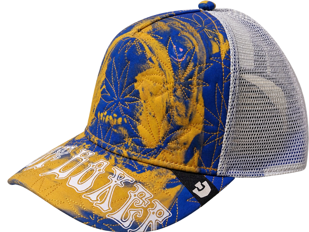 Gorra Goorin Bros. Hot Boxer Blue & Gold – Exclusive Trucker
